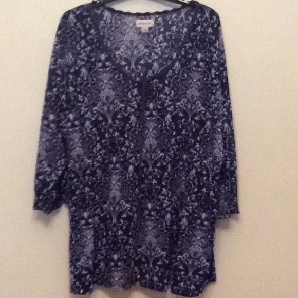 Avenue Tops - Avenue  Trendy Chic 💙empire top.  S 26